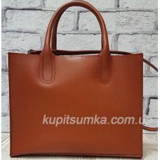 Жіноча шкіряна сумка коричнева Nicoletta 30AE-8 Жіноча шкіряна сумка коричнева Nicoletta 30AE-8