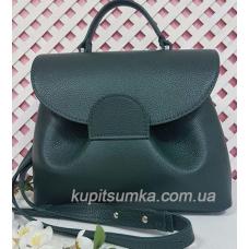 Женская кожаная сумка Vintage FID4 Зеленый