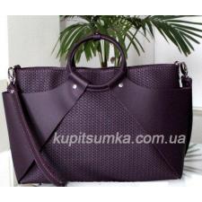 Жіноча шкіряна сумка PON15A-17 purple